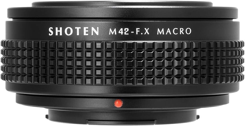 SHOTEN Mount Adapter M42-FX M (M42 Mount Lens to Fujifilm X Mount Conversion)