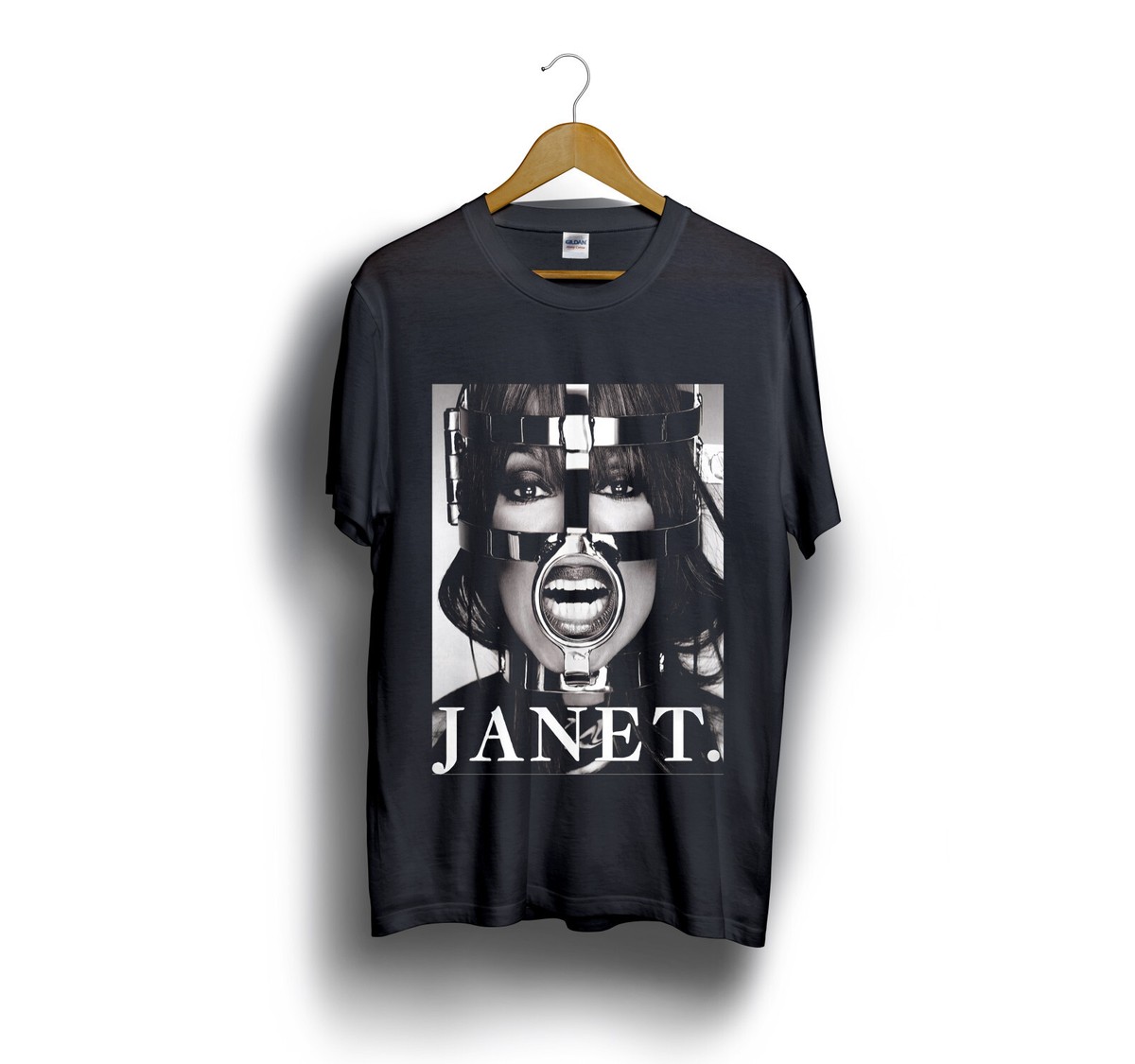 the Jackson janet Jackson Black T-Shirt Size S-2XL | eBay