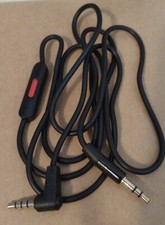Inline Mic Audio Cable Apple Beats 1 Headphones 3.5 Black Reytid Replacement