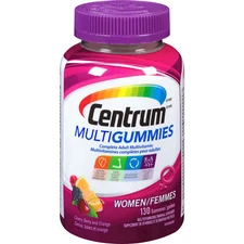 Centrum MultiGummies Women's Multivitamin Supplement 1000 IU Vit D 130 pcs NEW