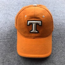 Tennessee Volunteers Hat Cap Adjustable Orange Spell Out Embroidered Power T *