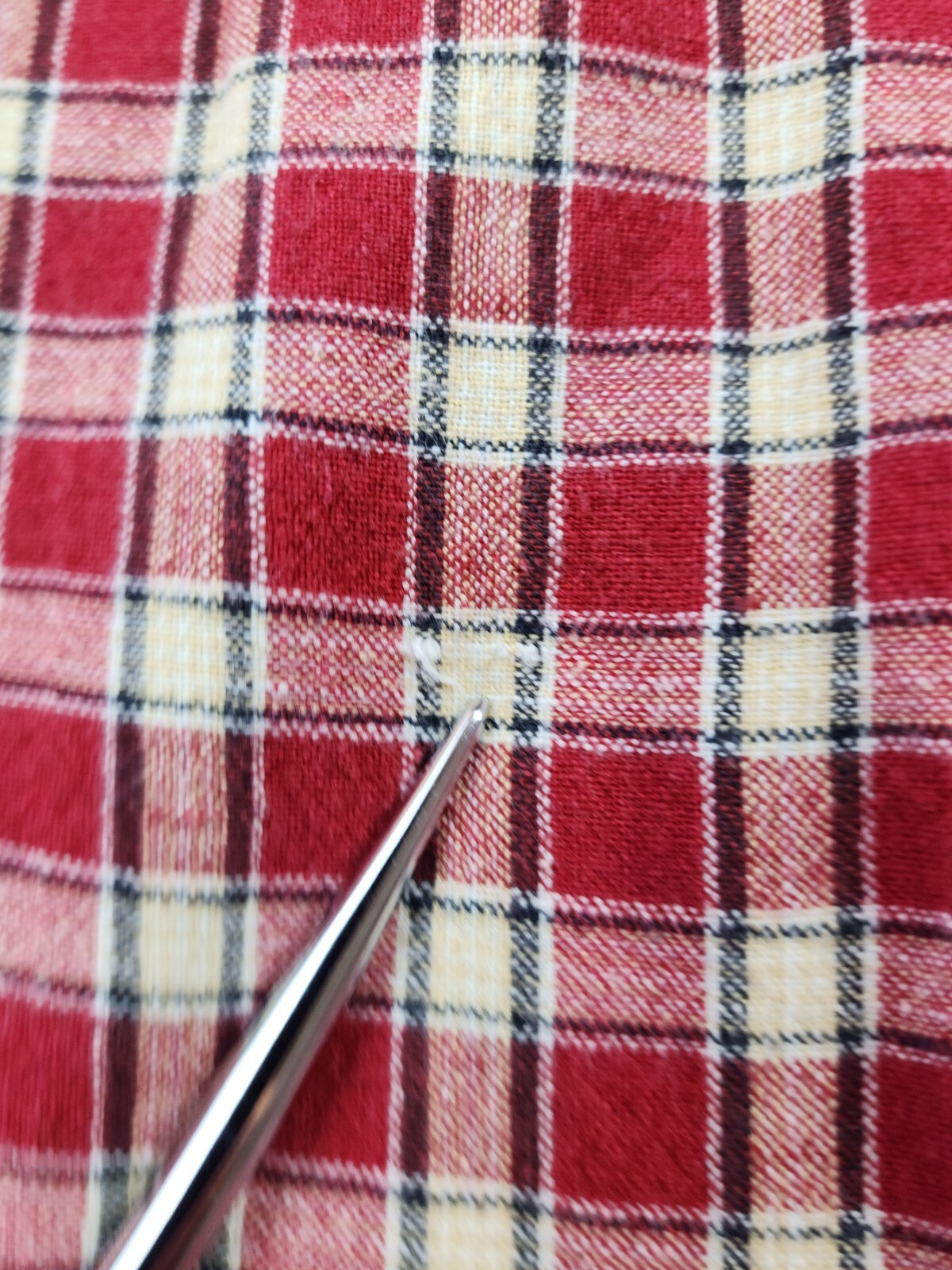 Address Unknown Basic Edition Plaid Short Sleeve … - image 8