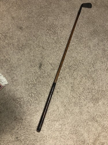 MOLTO RARO! Mazza da golf Hickory Shaft "GEO SPECIAL" L. Davies Lincoln - Foto 7 di 7