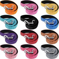 12 Pack Double Sided Reflective Dog Leash Bulk Nylon Dogs Leashes for Small M...