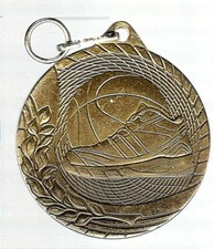 Brass Basketball Gold Medal