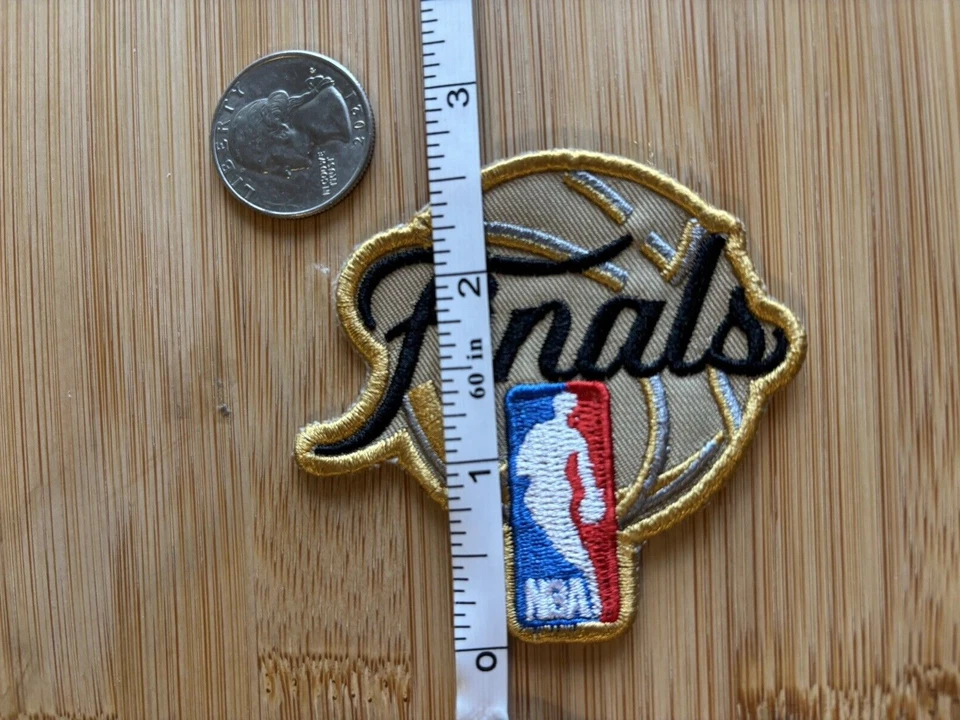 Вышитая высококачественная нашивка с логотипом финала НБА отлично подходит для шляп и курток - Изображение 3 из 4