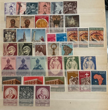 Vaticano 1967-68-69 annate complete mnh