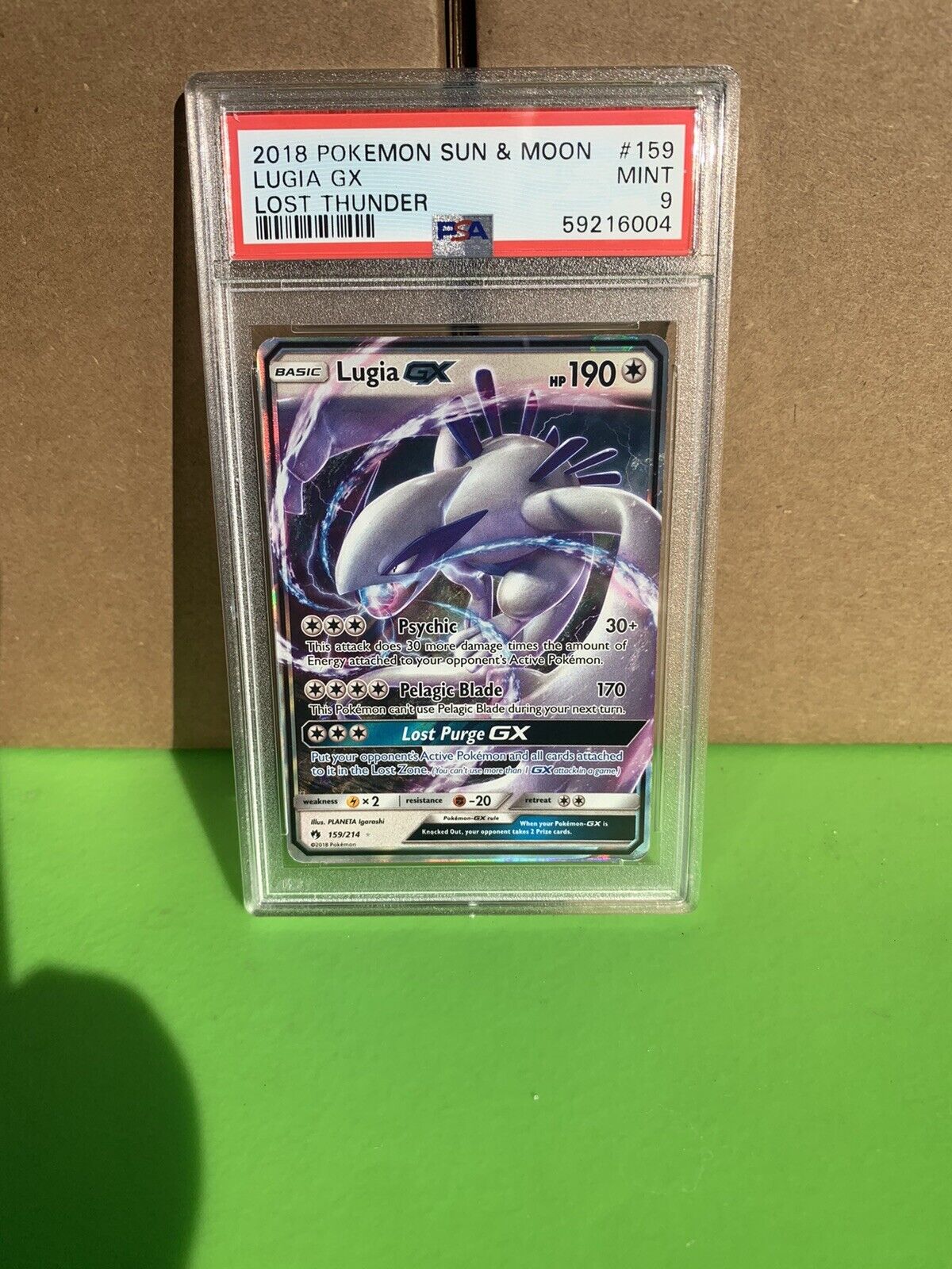 Lugia GX - Sun & Moon: Lost Thunder - Pokemon