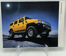 HUMMER 2004 H1 and 2005 H2 Sales Brochure + Poster