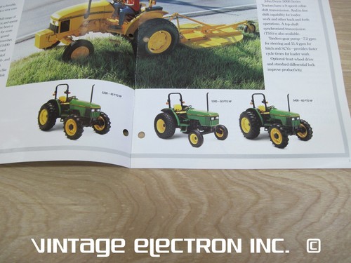 JOHN DEERE - 40-60 Horsepower Tractors (5200, 5300, 5400) - Sales Brochure - Picture 2 of 4