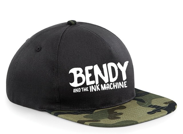 snapback hat cap bendy and the ink machine youtube adjustable 7 colours game