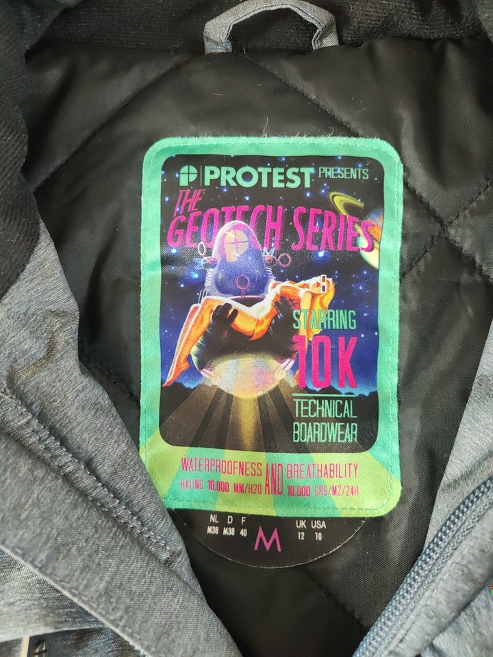 PROTEST 10k Ski Jacket Limited Edition Ladies Medium Snowboarding