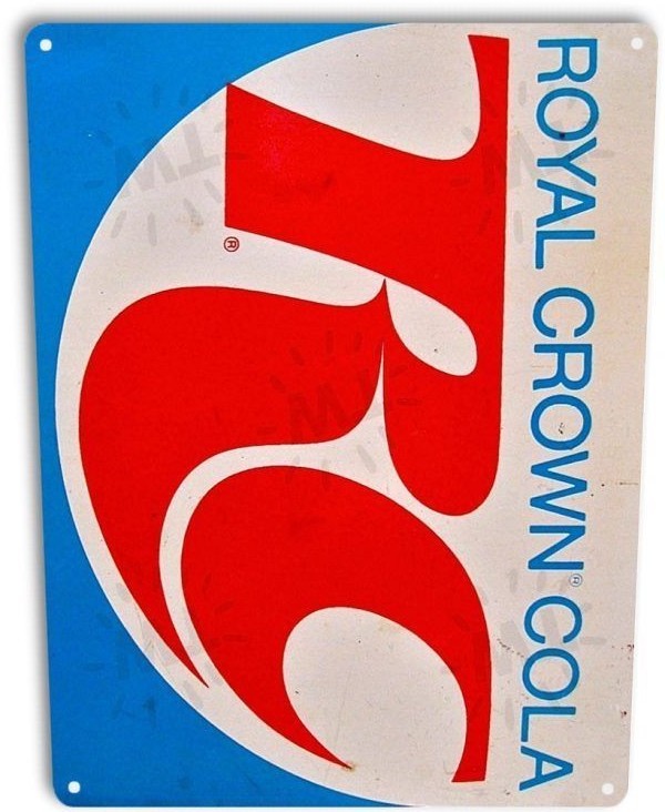 専用　G①  CROWN COLA RC デカ ロゴ 大型 看板 楽天市場】アメリカン雑貨 ブリキ看板 「ロイヤルクラウンコーラ