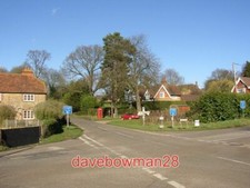 PHOTO  HYDESTILE CROSSROADS HAMBLEDON AT SU968407 LOOKING NORTHWARDS. AN OLD WOO