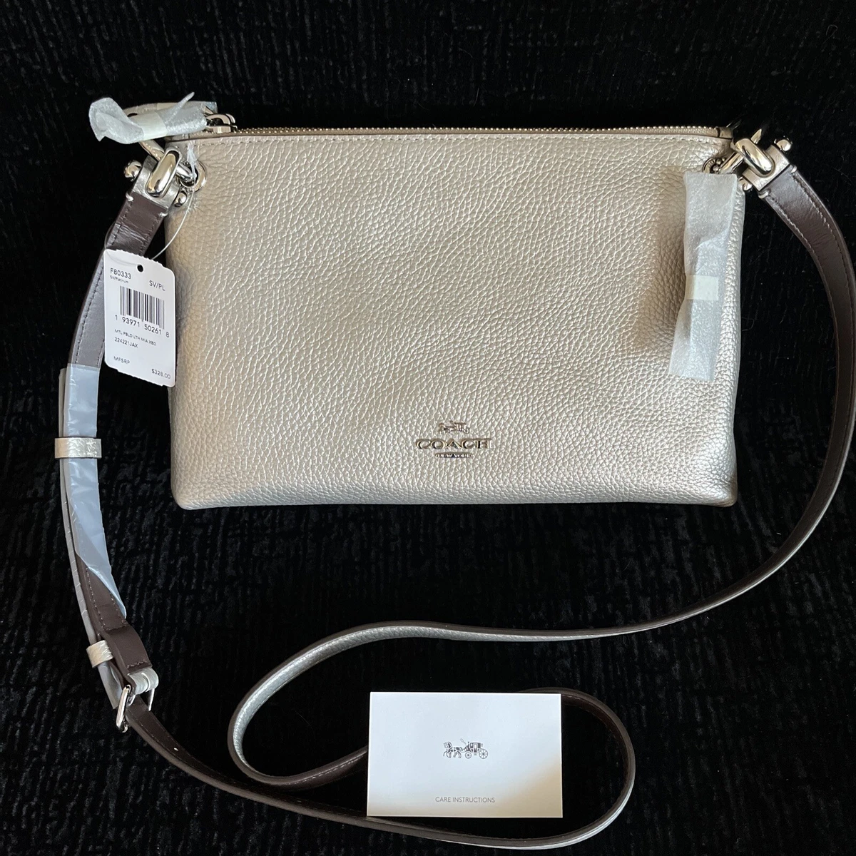 Mia Metallic Crossbody Bag