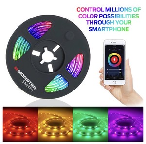 Monster Smart Multi Color Led Light 6.5 Strip With Alexa ...