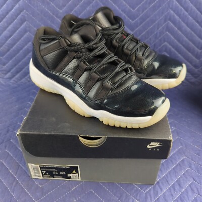 Size 7Y - Jordan 11 Retro Low GS 72-10 Preowned Original Box 528896-001