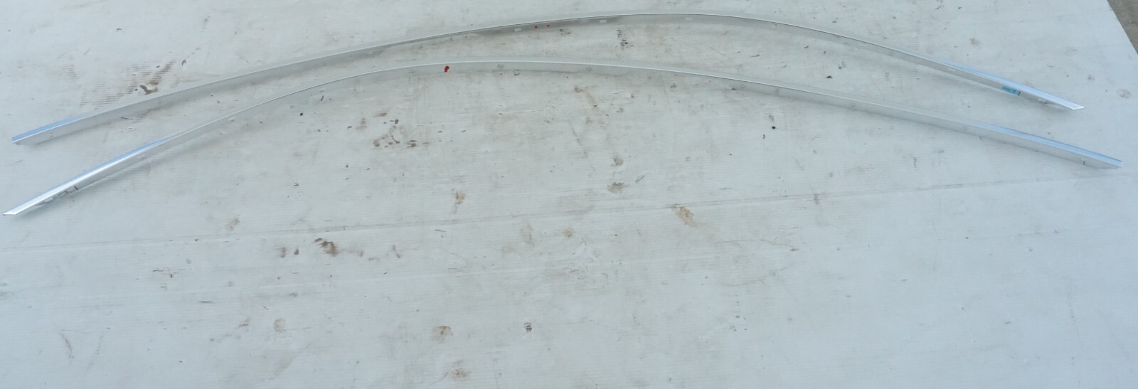 14 - 20 MASERATI QUATTROPORTE LEFT & RIGHT ROOF UPPER DOOR DRIP MOLDING TRIM OEM
