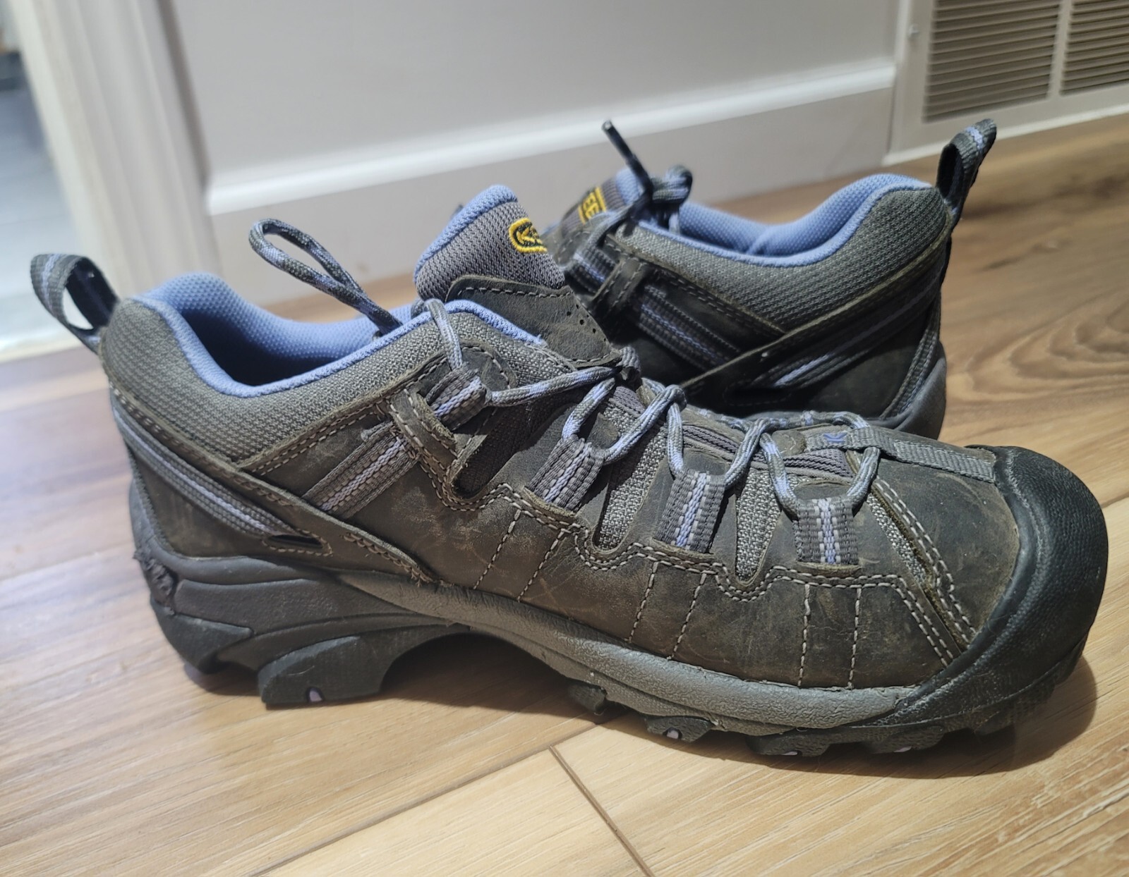 KEEN Targhee Scarpe da Escursionismo Donna Taglia 81 2 Secche Impermeabili (Grigio)