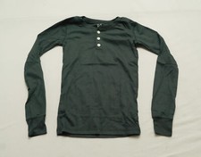 PJ Place Boy's Ribbed Cotton Snug Fit Crew Neck Pajama Shirt NC3 Lunar Size 7