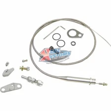 Braided Stainless Kick Down Detent Cable GM Chevy Turbo 350 TH-350 Transmission