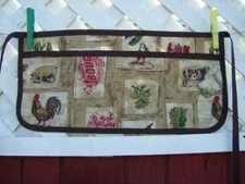Kids' waist apron or half apron for gardening, crafting and more.