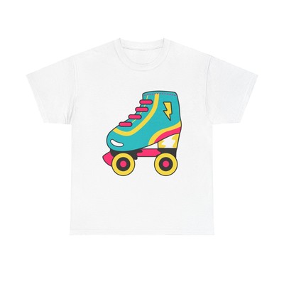 Retro Roller Skate T-Shirt - vintage 70s disco aesthetic skating rink groovy fun