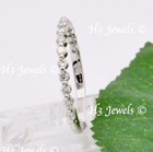 14k Solid White gold natural Diamond ring   April birthstone 0.30 ct — photo 5