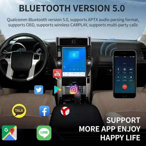 12.1" For Toyota Prado 2010-2013 Android 14 Car Radio Stereo Carplay GPS Navi - Bild 7 von 15