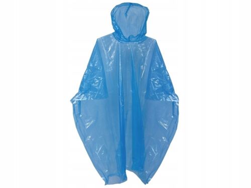 12x Regenponcho Einweg Regencape Poncho Festivalponcho Notfallponcho Regenschutz - Bild 4 von 12