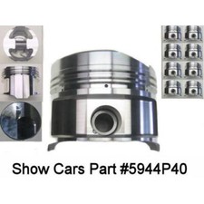 409 Chevy Chevrolet Impala Bel Air Forged Ross 4.352 040 Over Bore 10.5 Pistons