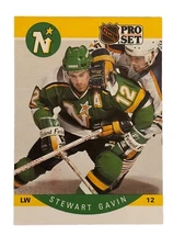 Brand New: Vintage 1990 PRO SET Stewart Gavin Minnesota North Stars Trading Card