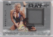 2021 Upper Deck AEW Spectrum On the Mat Relics Penelope Ford #OTM-3 Rookie RC