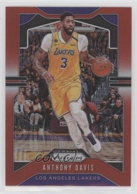 2019-20 Panini Chronicles Prizm Update Red 81/149 Anthony Davis #506 5yi