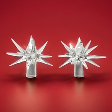 Replacement Glass Star Shaped LED Ceiling Light Lamp Covers Spares