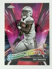 2024 Topps Chrome Football Pink Refractor Trey Benson #FS-15
