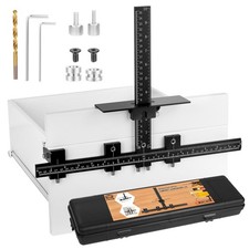Cabinet Hardware Jig Template - Adjustable Drawer Handle Knob Installation To...
