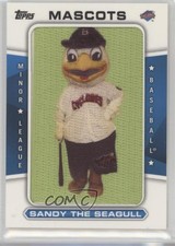 2013 Topps Pro Debut Mascot Patch 101/120 Sandy the Seagull #MAS-SA Patch 0b2