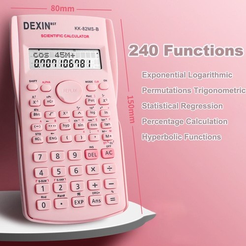 2-Line Engineering Scientific Calculator for Student and Teacher - Bild 11 von 12