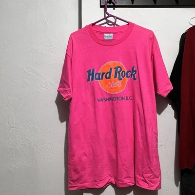 hard rock cafe t-shirts Hot Pink One Size