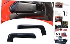 Silverado/Sierra 1500 Mirror Caps - Glossy Black - Pair - 2019-2026