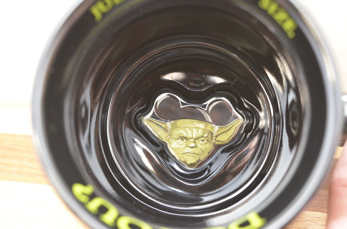 Yoda Star Wars Coffee Mug Judge Me By My Size Do You? 2010 Disney