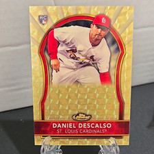 Marketplace image: 2011 Topps Finest Daniel Descalso SUPERFRACTOR PROOF St. Louis Cardinals RC 1/1