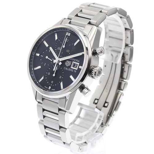 TAG HEUER Carrera Caliber 16 CBK2110 Chronograph Automatic Men's Watch_923343 - 第 3/7 張圖片