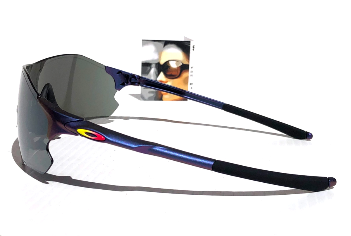 NEW Oakley EVZERO PATH Matte Cyan Purple Colorshift PRIZM Black