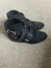 Stivaletti donna River Island con borchie taglia 3