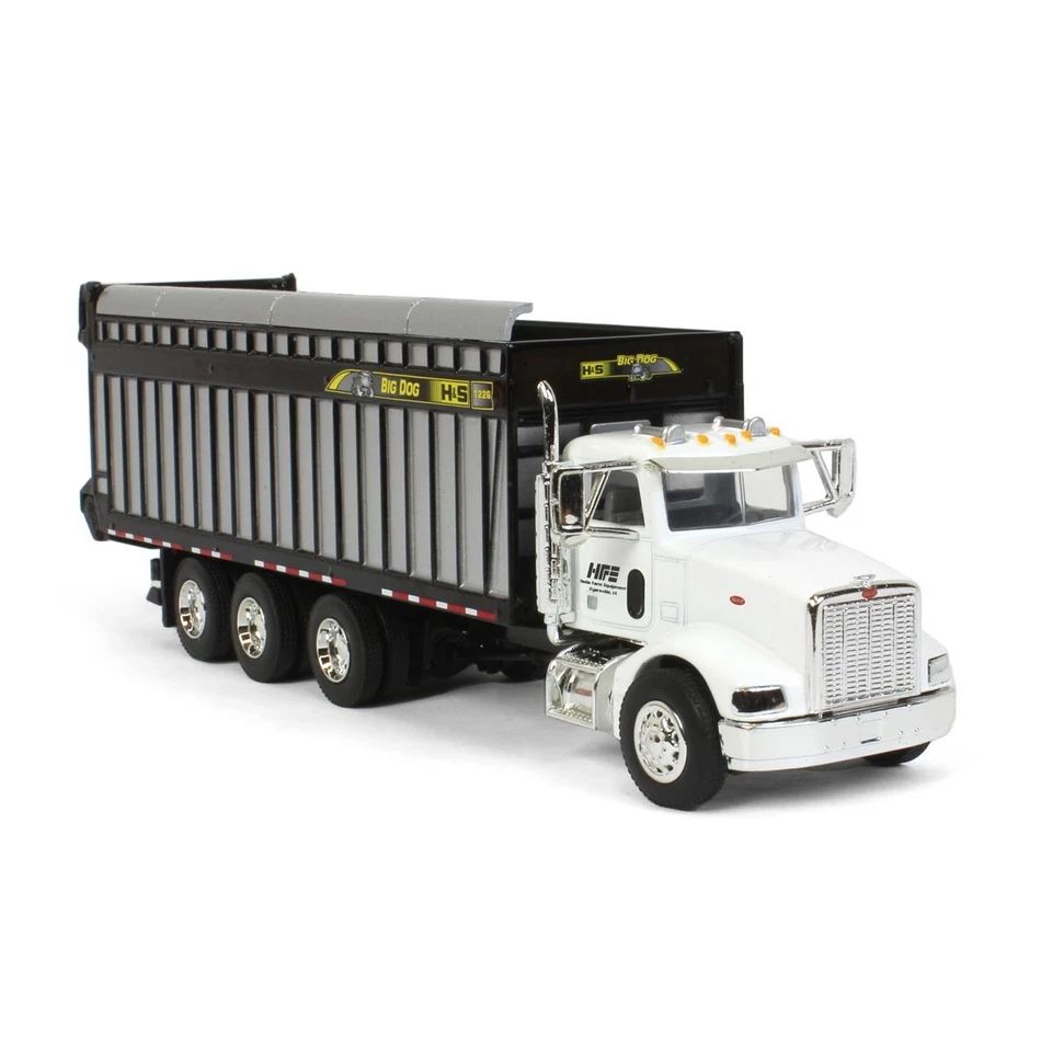 Spec Cast 1/64 White Peterbilt with H&S Big Dog 1226 Forage Box Cust-2011 - Image 2 of 4