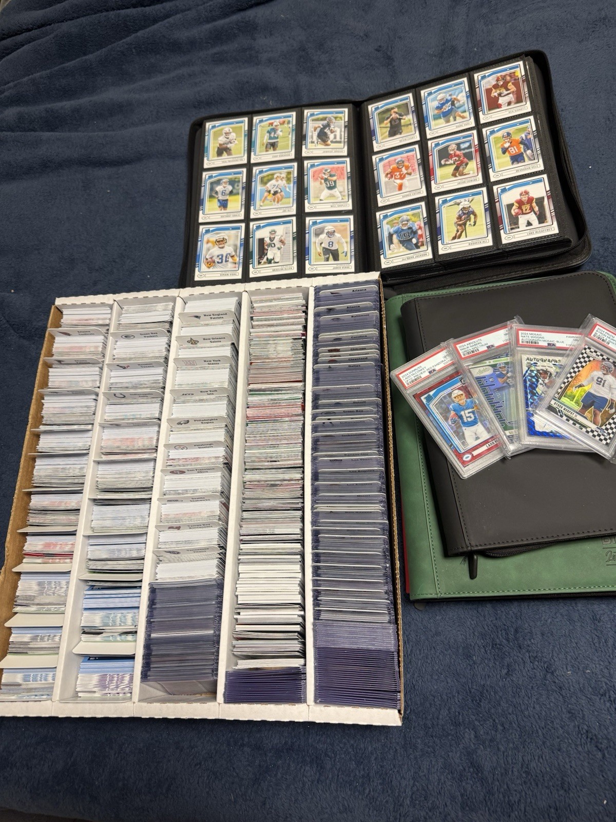 1000+ Football Card Lot Of Parallel Inserts  Numbered Cards Rookies Vets Base