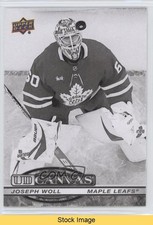 2025-26 Upper Deck Series 1 UD Canvas Black & White Joseph Woll #C-69 READ 1t8r