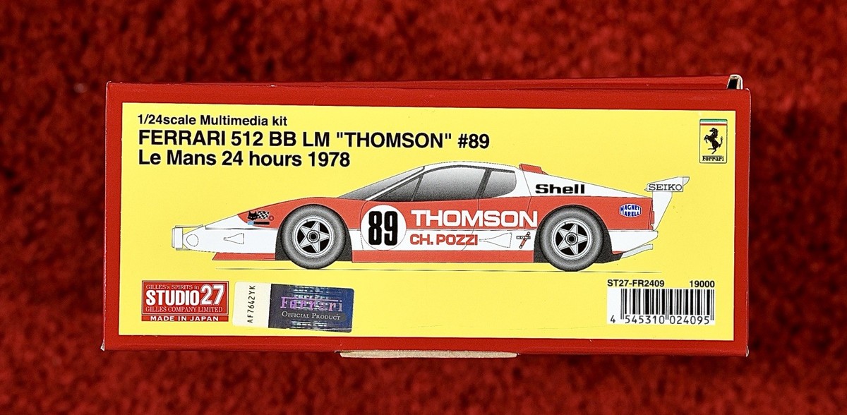 STUDIO27 1/24 Ferrari 512BBLM 【公式通販】